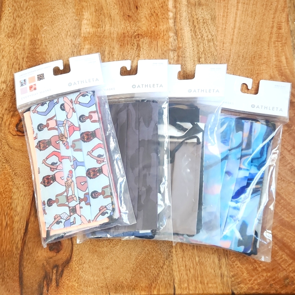 Athleta Face Masks Bundle
